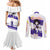 Sailor Saturn - Sailor Moon Couples Matching Mermaid Dress and Long Sleeve Button Shirt Anime Style