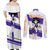 Sailor Saturn - Sailor Moon Couples Matching Off Shoulder Maxi Dress and Long Sleeve Button Shirt Anime Style