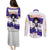 Sailor Saturn - Sailor Moon Couples Matching Puletasi and Long Sleeve Button Shirt Anime Style