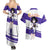 Sailor Saturn - Sailor Moon Couples Matching Summer Maxi Dress and Hawaiian Shirt Anime Style