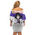 Sailor Saturn - Sailor Moon Off Shoulder Short Dress Anime Style