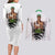 Roronoa Zoro - Straw Hat - One Piece Couples Matching Long Sleeve Bodycon Dress and Long Sleeve Button Shirt Anime Style