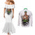 Roronoa Zoro - Straw Hat - One Piece Couples Matching Mermaid Dress and Long Sleeve Button Shirt Anime Style