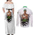 Roronoa Zoro - Straw Hat - One Piece Couples Matching Off Shoulder Maxi Dress and Long Sleeve Button Shirt Anime Style