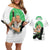 Roronoa Zoro - Straw Hat - One Piece Couples Matching Off Shoulder Short Dress and Hawaiian Shirt Anime Style