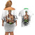 Roronoa Zoro - Straw Hat - One Piece Couples Matching Off Shoulder Short Dress and Hawaiian Shirt Anime Style