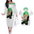 Roronoa Zoro - Straw Hat - One Piece Couples Matching Off The Shoulder Long Sleeve Dress and Hawaiian Shirt Anime Style