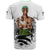 Roronoa Zoro - Straw Hat - One Piece T Shirt Anime Style