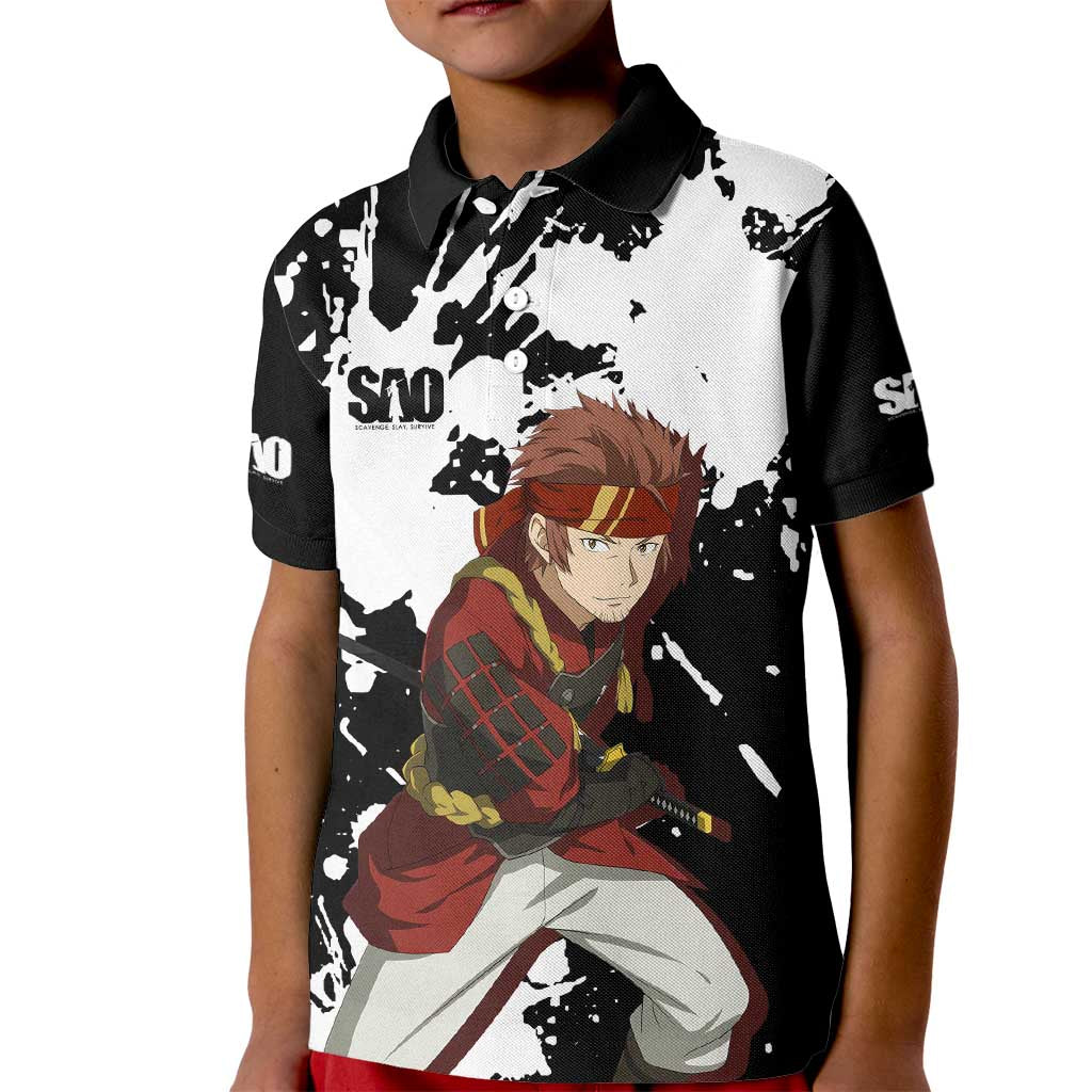 Klein - Sword Art Online Kid Polo Shirt Anime Style