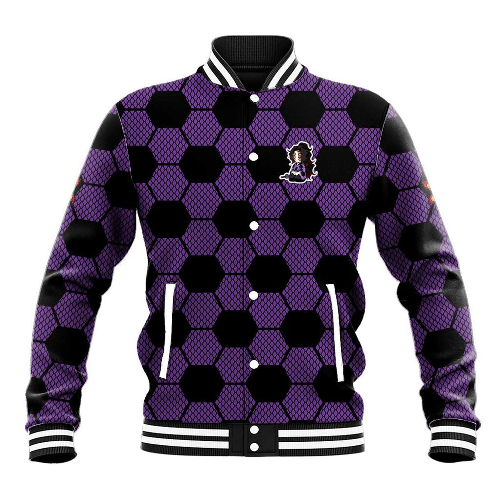 Kokushibo Mix Uniform - Demon Slayer Baseball Jacket Anime Style