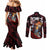 Edward Wong - Cowboy Bebop Couples Matching Mermaid Dress and Long Sleeve Button Shirt Anime Style