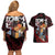 Edward Wong - Cowboy Bebop Couples Matching Off Shoulder Short Dress and Hawaiian Shirt Anime Style