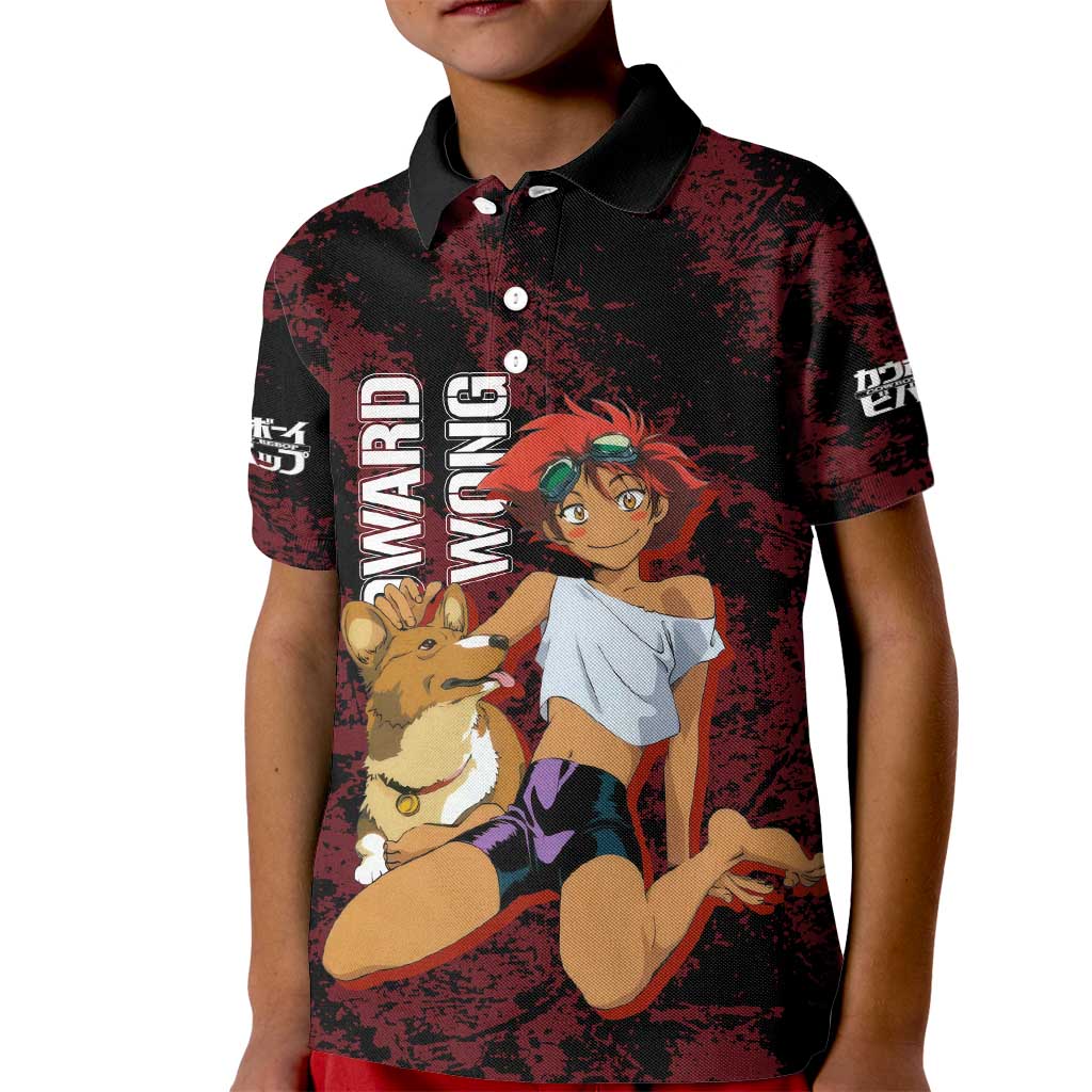 Edward Wong - Cowboy Bebop Kid Polo Shirt Anime Style