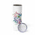 I Try To Avoid Drama Sugar Skull Colorful Skinny Tumbler