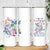 I Try To Avoid Drama Sugar Skull Colorful Skinny Tumbler