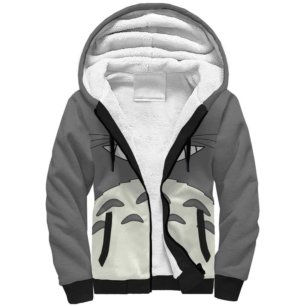 Totoro - My Neighbor Totoro Sherpa Hoodie Anime Style