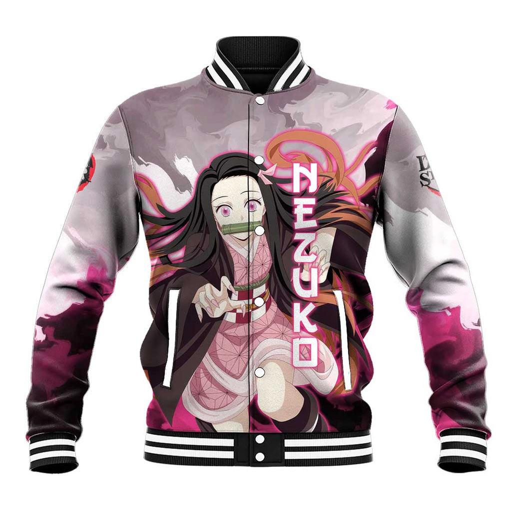 Nezuko - Demon Slayer Baseball Jacket Anime Style