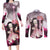 Nezuko - Demon Slayer Couples Matching Long Sleeve Bodycon Dress and Long Sleeve Button Shirt Anime Style