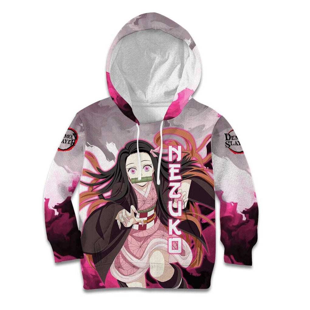 Nezuko - Demon Slayer Kid Hoodie Anime Style