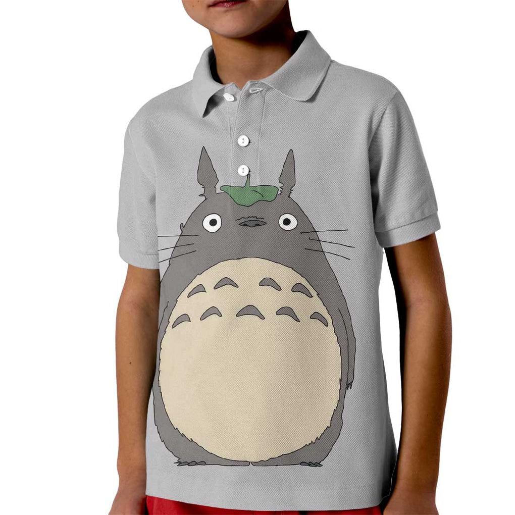 Totoro My Neighbor Totoro Kid Polo Shirt Ghibli Anime Style