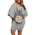 Totoro My Neighbor Totoro Off Shoulder Short Dress Ghibli Anime Style