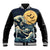 Kanagawa Wave Janpan Halloween Baseball Jacket Japan Art Style