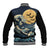 Kanagawa Wave Janpan Halloween Baseball Jacket Japan Art Style