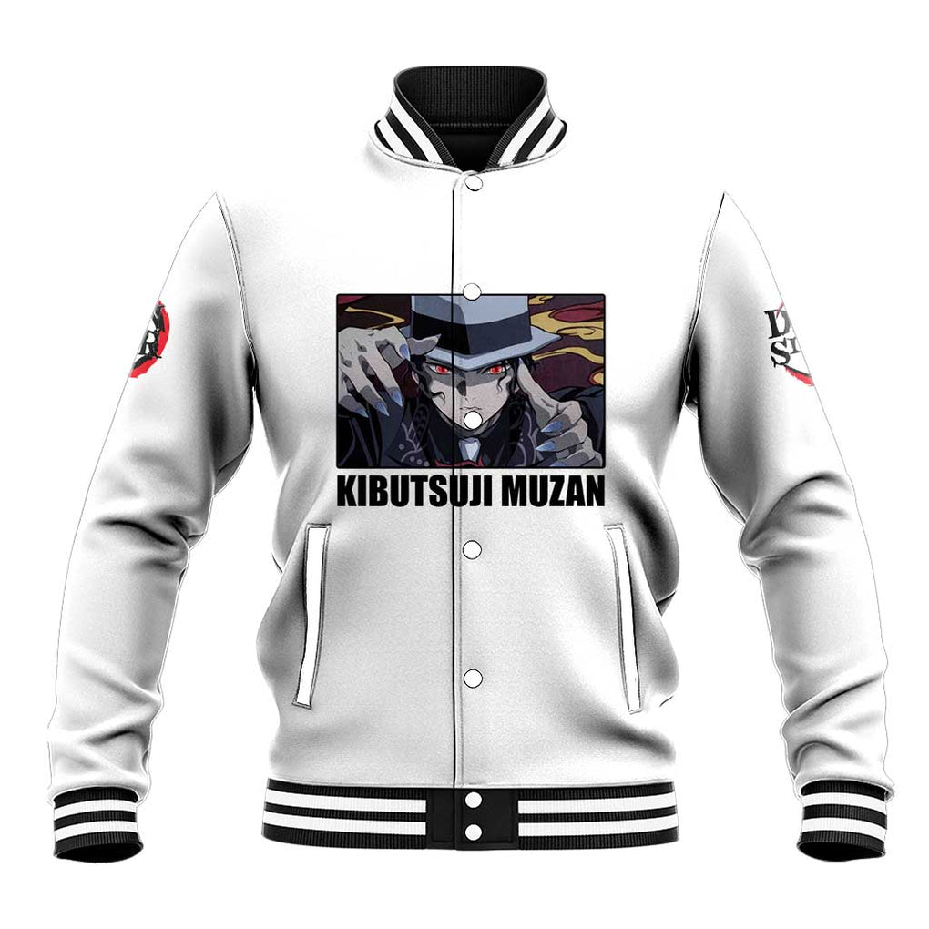 Muzan Kibutsuji - Demon Slayer Baseball Jacket Anime Style