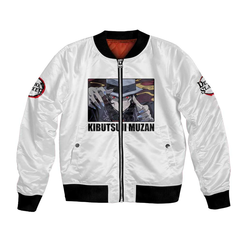 Muzan Kibutsuji - Demon Slayer Bomber Jacket Anime Style