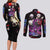 Kaneki Ken Tokyo Ghoul Grunge Couples Matching Long Sleeve Bodycon Dress and Long Sleeve Button Shirt Anime Style