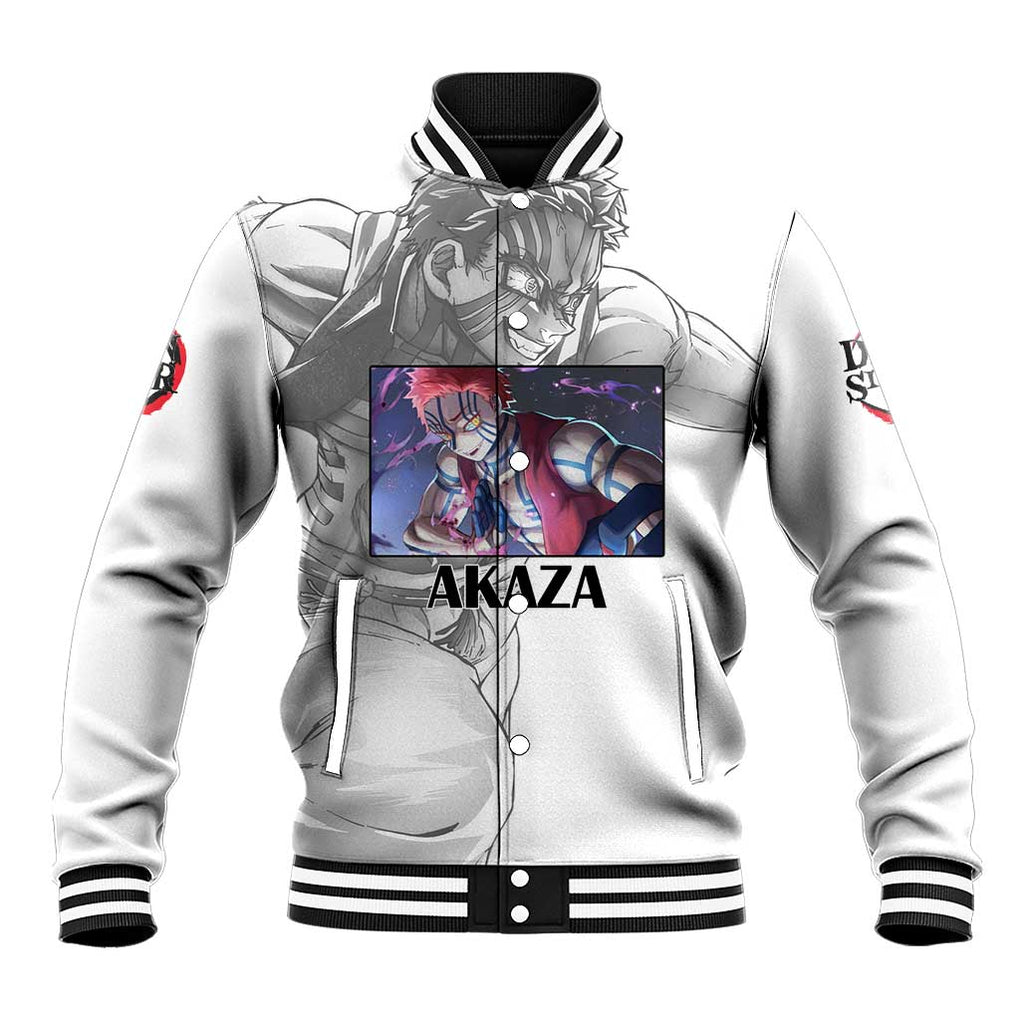 Akaza - Demon Slayer - Kimesu no Yaiba Baseball Jacket Japan Art Style