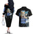 Black Star - Soul Eater Couples Matching Off The Shoulder Long Sleeve Dress and Hawaiian Shirt Japan Anime Style