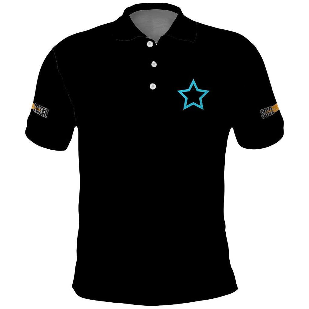 Black Star - Soul Eater Polo Shirt Japan Anime Style