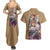 Osamu Dazai Bungou Stray Dogs Couples Matching Summer Maxi Dress and Hawaiian Shirt Anime Style