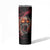 I'm Never Alone Skull Demon Skinny Tumbler