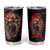 I'm Never Alone Skull Demon Tumbler Cup