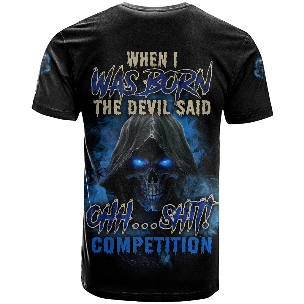 when-i-was-born-reaper-fire-blue-t-shirt