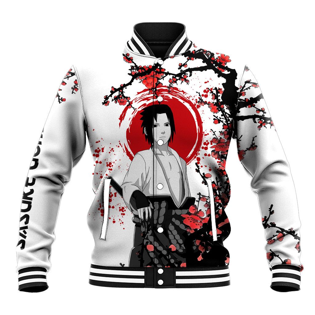 Uchiha Sasuke - Japan Style Anime Baseball Jacket