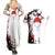 Uchiha Sasuke - Japan Style Anime Couples Matching Summer Maxi Dress and Hawaiian Shirt