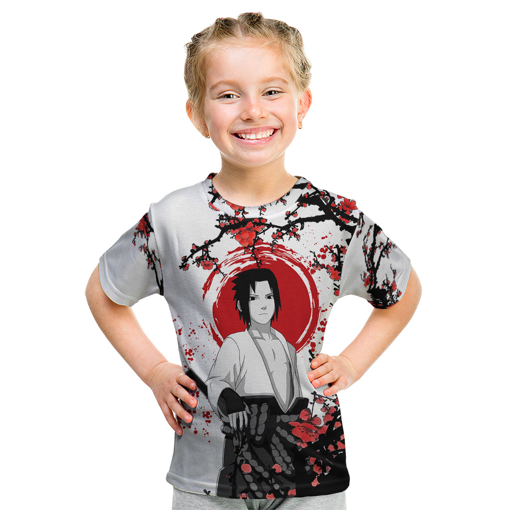 Uchiha Sasuke - Japan Style Anime Kid T Shirt