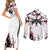 Kaido - Japan Style Anime Couples Matching Short Sleeve Bodycon Dress and Long Sleeve Button Shirt