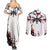 Kaido - Japan Style Anime Couples Matching Summer Maxi Dress and Long Sleeve Button Shirt