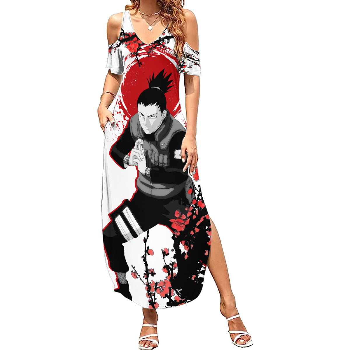 Shikamaru - Japan Style Anime Summer Maxi Dress