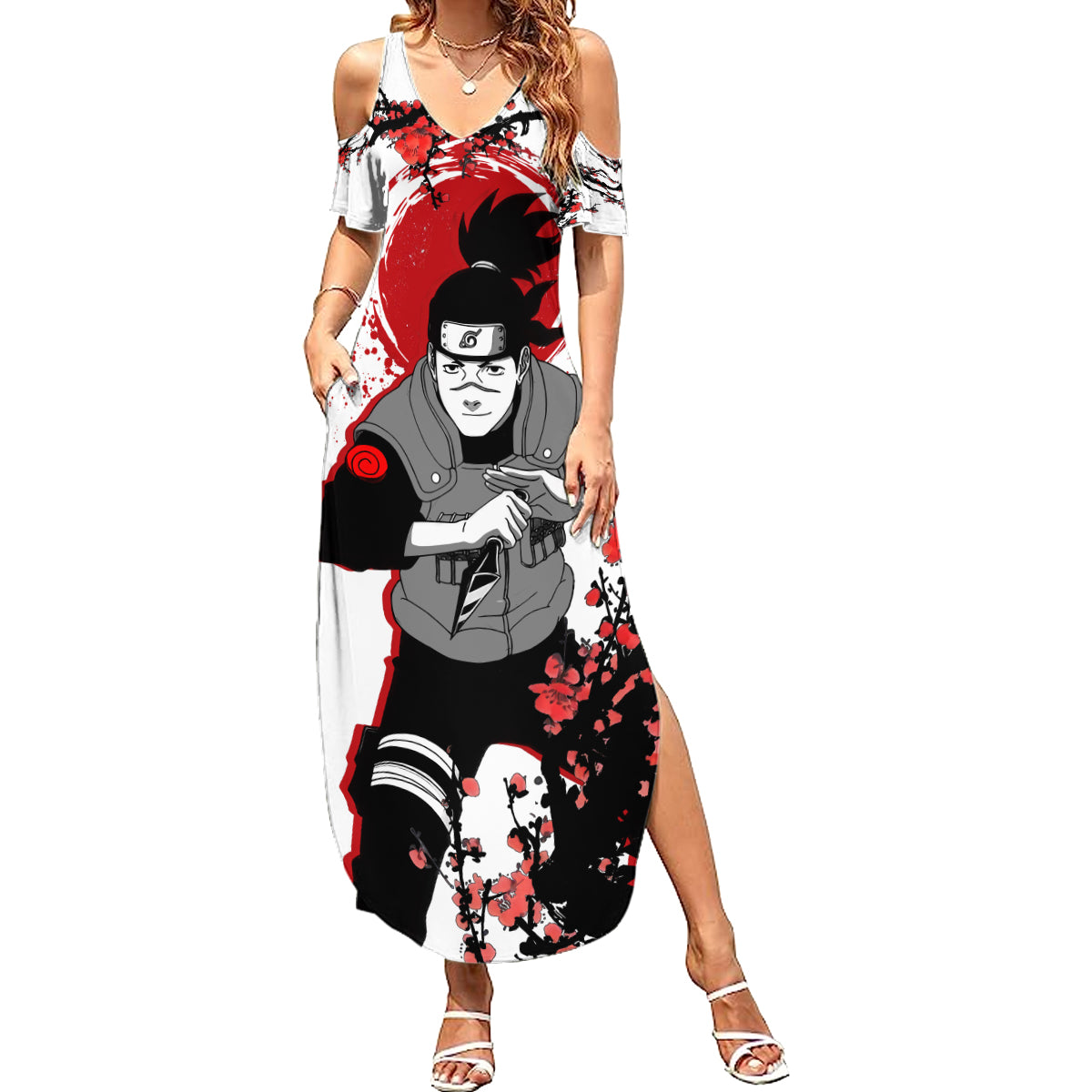 Umino Iruka - Japan Style Anime Summer Maxi Dress