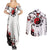 Hinata Hyuuga - Japan Style Anime Couples Matching Summer Maxi Dress and Long Sleeve Button Shirt