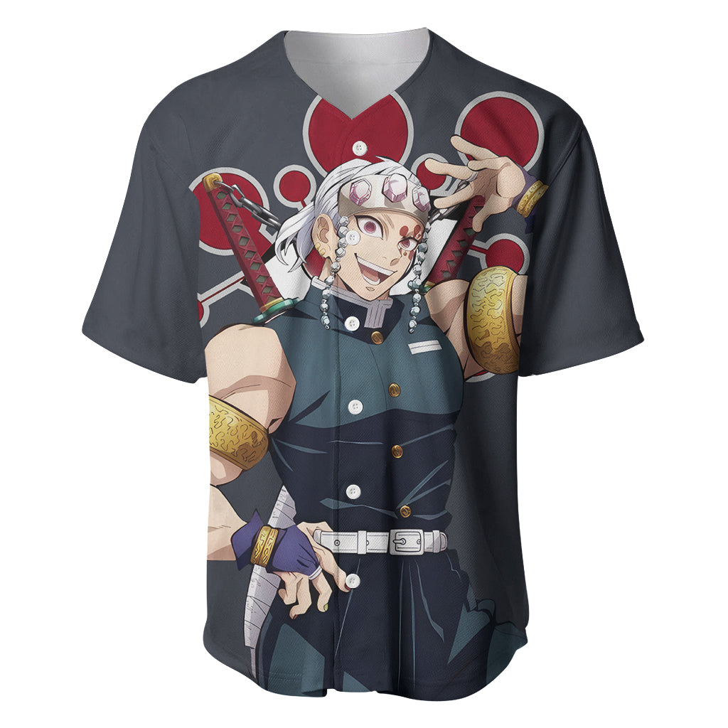 Tengen Uzui Baseball Jersey Demon Slayer