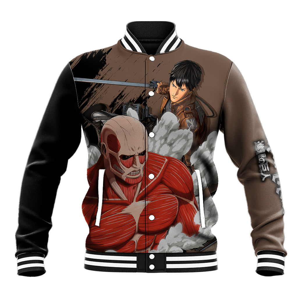 Giant Titan - Attack On Titan Baseball Jacket Attack On Titan