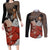 Giant Titan - Attack On Titan Couples Matching Long Sleeve Bodycon Dress and Long Sleeve Button Shirt Attack On Titan