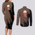 Giant Titan - Attack On Titan Couples Matching Long Sleeve Bodycon Dress and Long Sleeve Button Shirt Attack On Titan