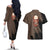 Giant Titan - Attack On Titan Couples Matching Off The Shoulder Long Sleeve Dress and Hawaiian Shirt Attack On Titan